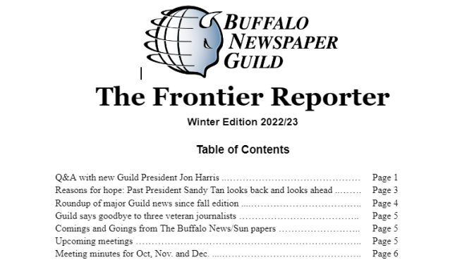 Check out the Frontier Reporter – winter edition! It’s been a crazy few months. Catch up here.
